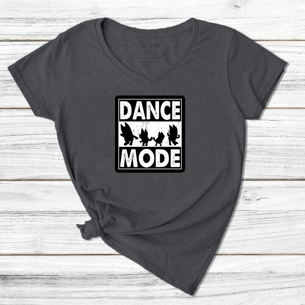 Bluey Dance Mode Custom T-Shirt